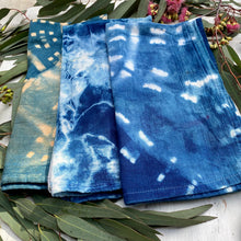 Load image into Gallery viewer, Indigo Blue Tea Towels