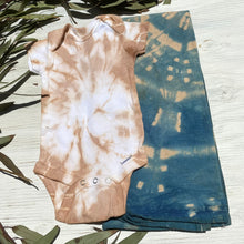 Load image into Gallery viewer, Onesie-Eucalyptus Dyed