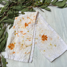 Load image into Gallery viewer, Flower Power Tea Towel